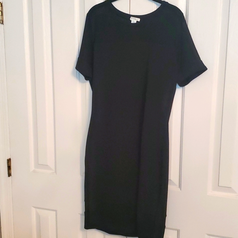 3XL Black dress with mesh